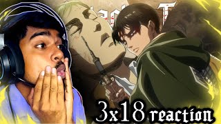 Hardest Decision For Levi  Attack On Titan 3x18 Reaction [upl. by Alilak695]