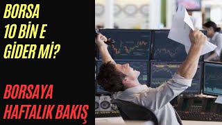 BORSA 10 BİN E GİDER MİBORSAYA HAFTALIK BAKIŞ 25KASIM haftası borsa dolar [upl. by Anica80]