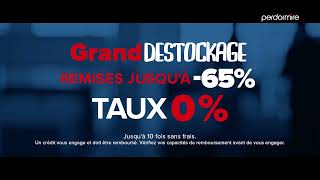 Grand Destockage  Perdormire France [upl. by Sanferd]