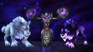 Void Elf Shaman  WoW  Animation [upl. by Arias612]