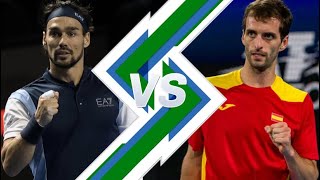 Fabio Fognini vs Albert RamosVinolas  VALENCIA 2023 [upl. by Drageruaeb]