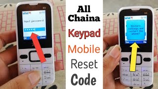 All Chaina keypad Mobile reset code or Chaina keypad mobile factory reset code [upl. by Felt265]