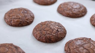 Fudgy Brownie Cookies Recipe [upl. by Richie563]