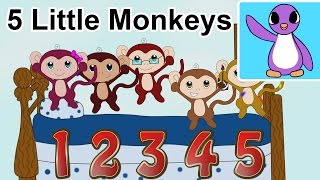 5 Little Monkeys Jumping on the Bed  Bright New Day Productions [upl. by Descombes]