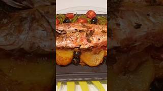 Rouget barbet à la provençale ❤️😮😋 viralvideo food millionaire 434 130 fypシ゚viral fypシ゚ ytbs [upl. by Aurore]