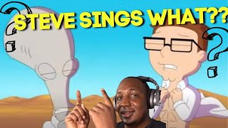 American Dad Songs Steve Smith Singing Compilation Reaction [upl. by Remmer]