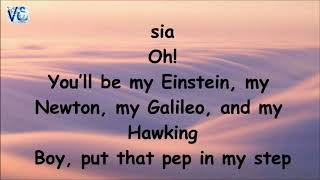 Sia genius lyrics video ft diplolabrinth amp LSD [upl. by Notned]