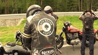 Cafe Racer Tour Klinovec 2017  Cafe Racer Pilsen Road Trip [upl. by Aylward255]