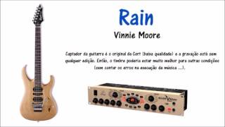 BEHRINGER BASS VAMP PRO  ELECTRIC GUITAR COVER  3 Rain  Vinnie Moore [upl. by Kile667]