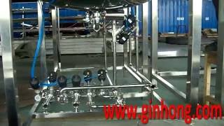 Steam and water pneumatic valves in RX1000L vacuum homogenizer mixer [upl. by Kluge]