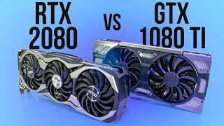 Nvidia RTX 2080 vs GTX 1080 Ti  Benchmarks amp Comparisons [upl. by Daus]