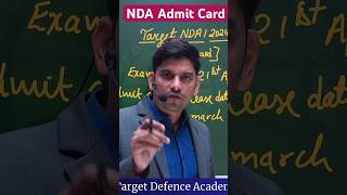 NDA Admit Card 2024  NDA 1 2024 Admit Card Download  NDA Exam Date 2024 nda [upl. by Mik824]