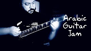 Phrygian Dominant Guitar Solo  Heavy Rock Jam by chusss [upl. by Atel842]