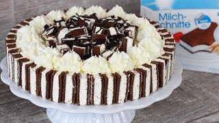 Milchschnittentorte  Milchschnitte Torte Rezept [upl. by Tray198]