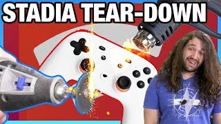 Google Stadia Controller TearDown amp Disassembly Nightmare [upl. by Ttennaj]