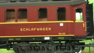 ModellbahnNeuheiten 22 Fleischmann 577901 Schlafwagen [upl. by Noivad]