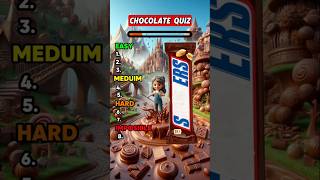 You are a sugar addict if you can name this chocolates chocolate quiz trivia [upl. by Onailil]