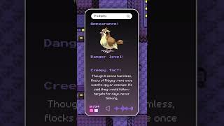 PIDGEYS SECRET 🙊🙊 weird creepy scary pokemon pokedex pokemongo [upl. by Notlew]