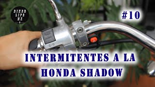 Cómo instalar intermitentes en una motoHonda Shadow ACE  BIKER LIFE 10 [upl. by Nickolaus]