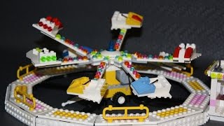 LetsGoRides Planes  Manège  Attraction foraine en Lego [upl. by Dnomed]