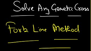 Genetic Cross Fork Line Method [upl. by Eetsud233]