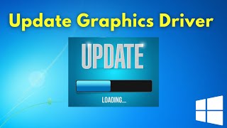 How to Update any Graphics Driver in Windows 10 [upl. by Vassily]