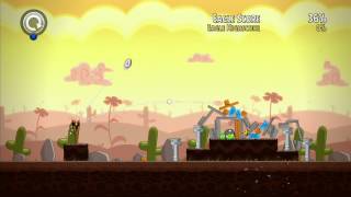 Angry birds Trilogy  100 Mighty Eagle Score  Poached Eggs Level 31 to 321 [upl. by Rehpotsrhc]