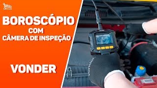 Boroscópio com Câmera de Inspeção VONDER  Loja do Mecânico [upl. by Novart]