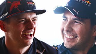 Max Verstappen and Checo Perez SWAP languages 🌎💬 [upl. by Revorg858]