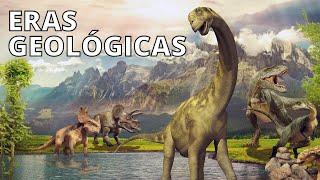 Las ERAS GEOLÓGICAS y sus características  Escalas de tiempo geológico [upl. by Nhguav]