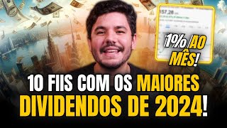 10 FIIs que mais estão PAGANDO mais de 1 am [upl. by Haggi183]