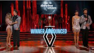 DWTS Season 32 Winner Revealed [upl. by Estevan]