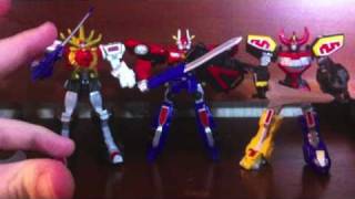 Review Retrofire Megazords Wave 1 Power Rangers Super Legends [upl. by Cod]