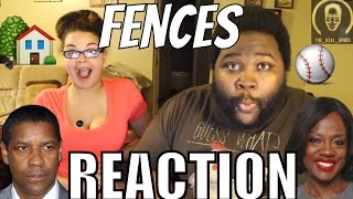 Fences Official Trailer 2 Reaction [upl. by Aneeres]