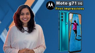 Moto G71 5G First Impressions [upl. by Arianna]