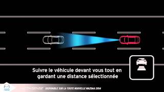 Régulateur de vitesse  Sécurité iACTIVSENSE  Mazda Canada [upl. by Eikram]