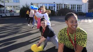 quotReach for the Starsquot performed by staff at Grinling Gibbons Primary School [upl. by Odnam350]