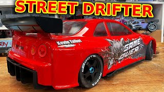 Nissan Skyline R34 RC Street Race Drift Car build [upl. by Airahs244]