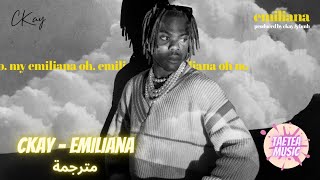 CKay  Emiliana Lyrics  مترجمة [upl. by Artined]