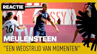 REACTIE  Melle Meulensteen “Het was een wedstrijd van momenten“ [upl. by Abeh]