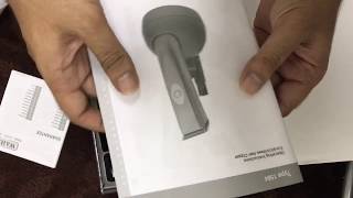 MOSER LIPRO MINI Trimmer Unboxing [upl. by Atsahs]