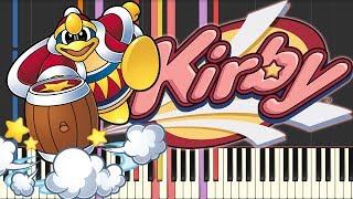 King Dededes theme using only piano [upl. by Niwle]