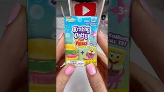 ASMR SpongeBob Krabby Patty Bling Bag Opening spongebob asmr blindbag [upl. by Tonkin]