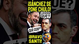 ¡SÁNCHEZ PIERDE LOS PAPELES 💣 Abascal lo acusa de someter a España a fanatismos [upl. by Ecirtac]