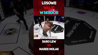 Daro Lew VS Marek Molak  W Skrócie shorts darolew marekmolak famemma walka [upl. by Brittani]