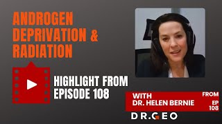 Prostate Cancer Treatment with Androgen Deprivation Therapy and Radiation with Dr Helen Bernie [upl. by Vern]