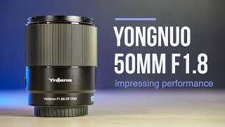 Very impressive  YONGNUO YN 50mm F18 S DF DSM YNLENS  Test amp Review [upl. by Lyrradal]