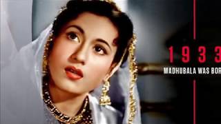 GUZRA HUA ZAMANA AATA NAHIN DOBARA  MADHUBALA   THE VENUS OF INDIAN CINEMA [upl. by Lleksah]