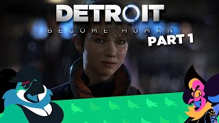 STREAMER GOES DEVIANT  Qweave  Detroit Become Human  Part 1 [upl. by Guy448]