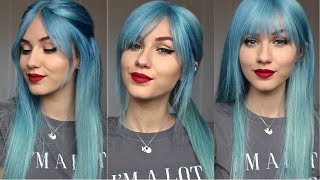 How to Cut 3 Different Bangs  ft DonaloveHair [upl. by Anirok292]